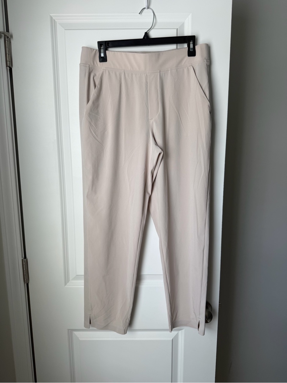 Athleta Women's Brooklyn Ankle Pants w/ Pockets Abalone/ Beige Size 10 NWOT